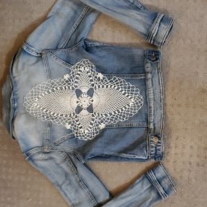 Custom patch Denim jacket